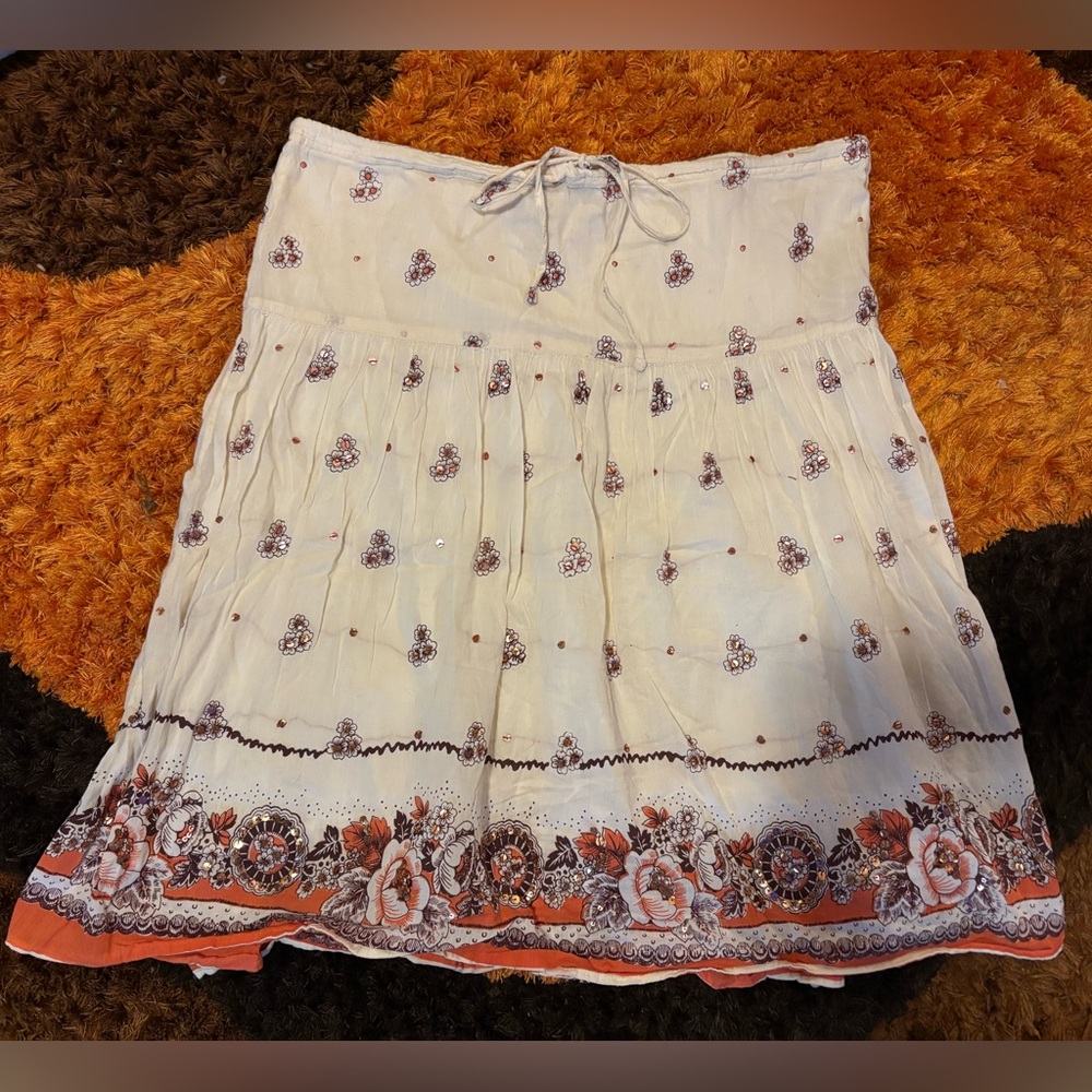 Angie, BoHo, Sequin, Skirt